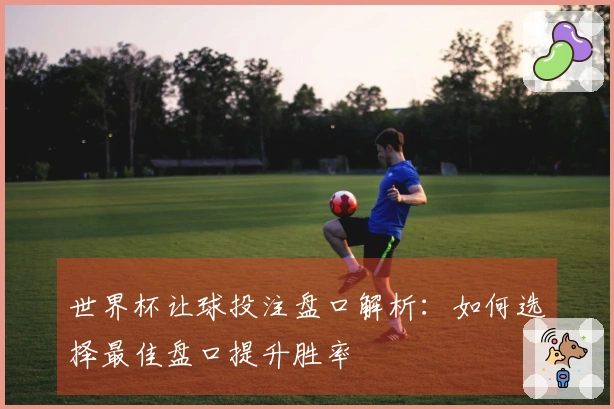 世界杯让球投注盘口解析：如何选择最佳盘口提升胜率